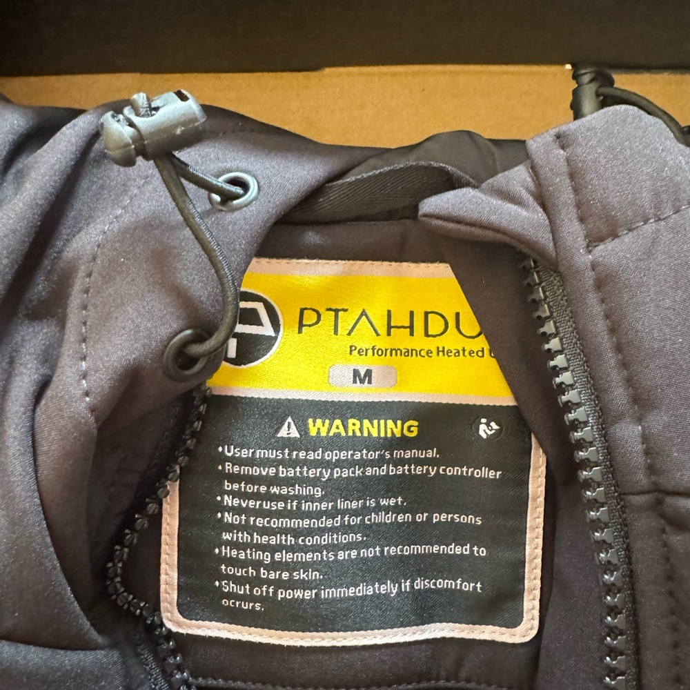 PTAHDUS Performance Heated Jacket NWT - image 2